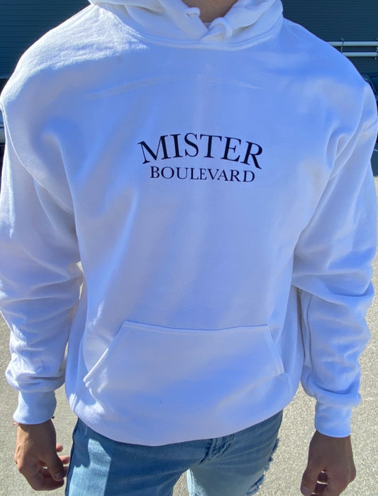White Mister Boulevard Sweatshirt