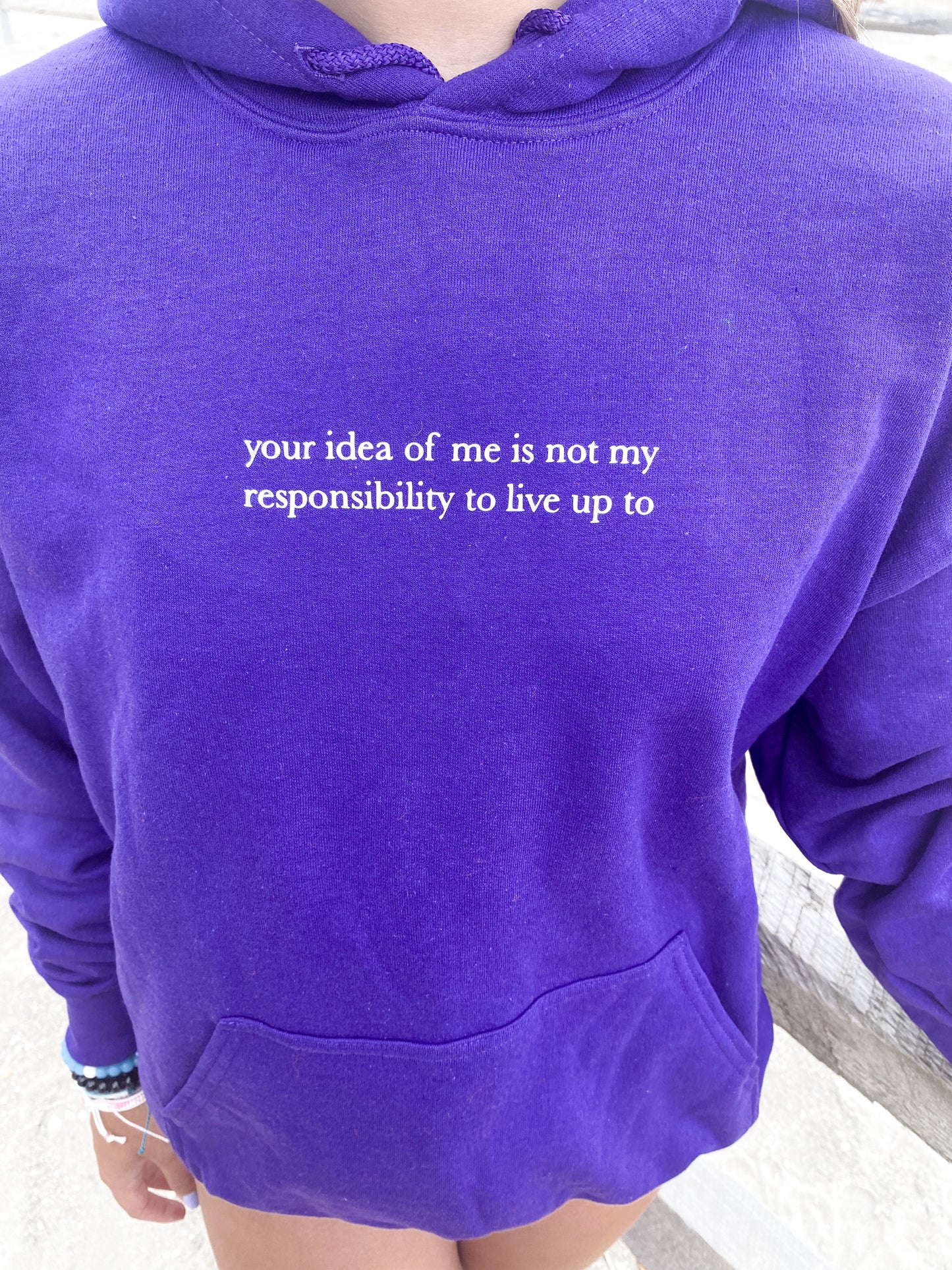 Not my responsibility sweatshirt