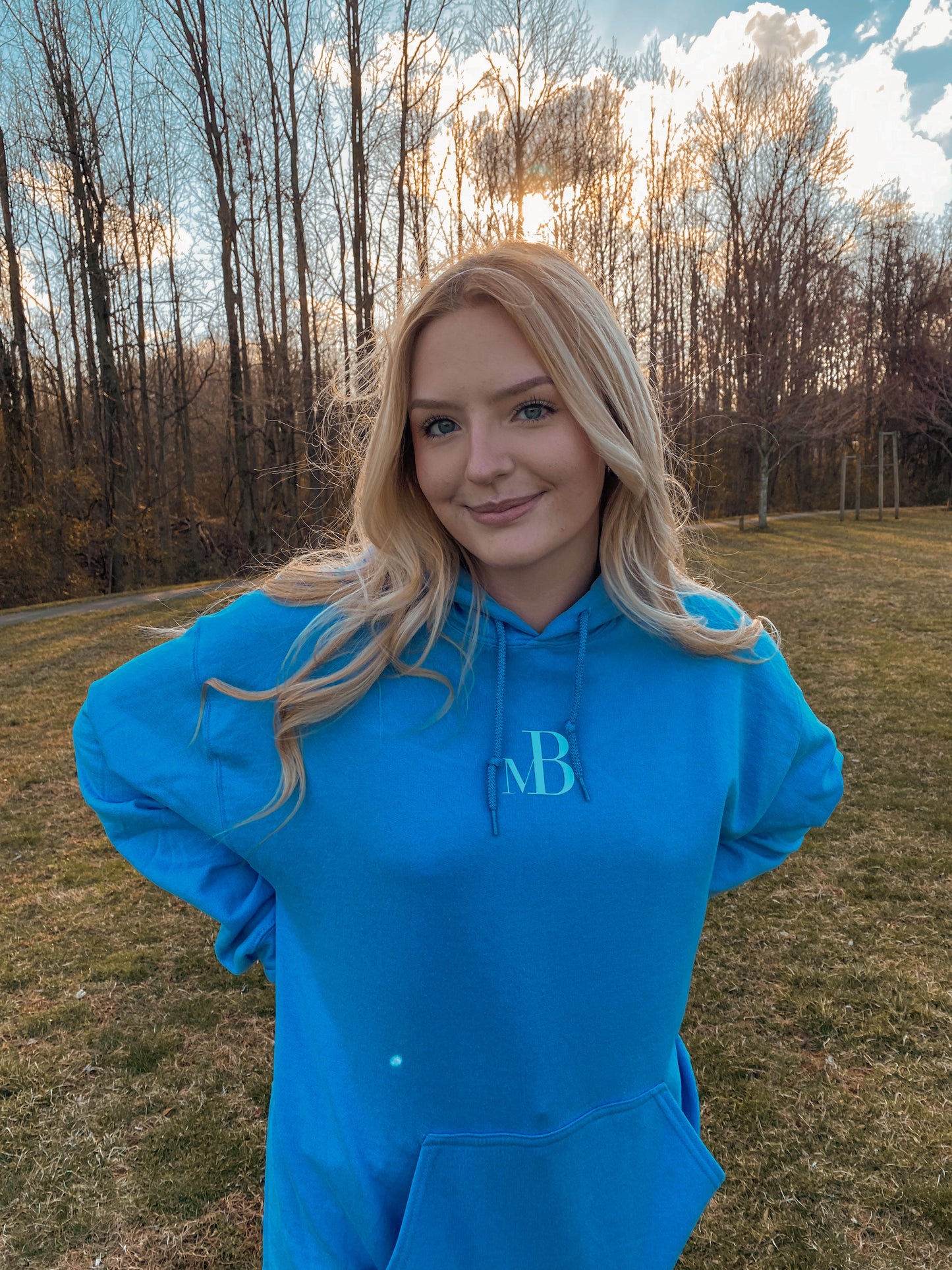 Wildflower Blue Sweatshirt